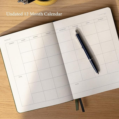Anecdote 2026 Planner: 52 Week Daily Planner, Monthly & Weekly Workflow - Image 5