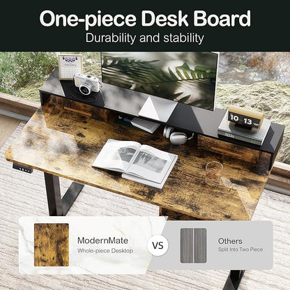 ModernMate Standing Desk with 4 Drawers, 47.2 x 23.6 Inch Whole Piece Height - Image 6