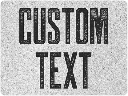 Custom Sign, Custom Street Sign, 11 Font Colors, 13 Font Styles, 4 Hole Options by MySignCenter
