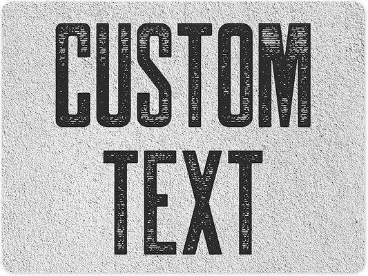 Custom Sign, Custom Street Sign, 11 Font Colors, 13 Font Styles, 4 Hole Options by MySignCenter