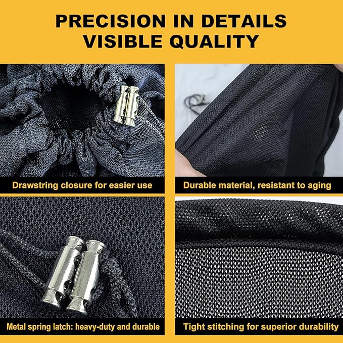 Wood Chipper Bag Collection for Craftsman Electric Shredder Mulcher, Universal - Image 5