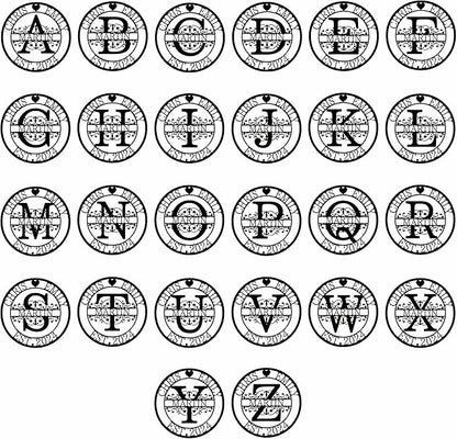 Personalized Metal Name Signs, Split Letter Monogram Wall Decor, Custom Last - Image 4