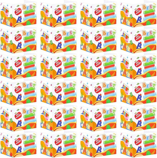 24 Pcs Privacy Boards for Student Desks Bright Colored Classroom Desk Divider by Zhehao