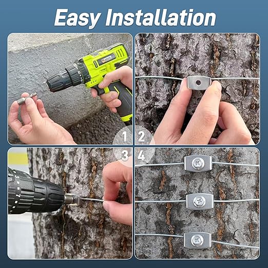 Sumloty 30-Pack 304 Stainless Steel Fence Staples, 1.6 Inch Reusable Fence - Image 4