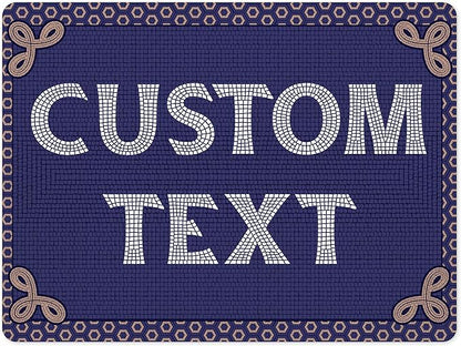 Custom Sign, Custom Street Sign, 11 Font Colors, 13 Font Styles, 4 Hole Options by MySignCenter