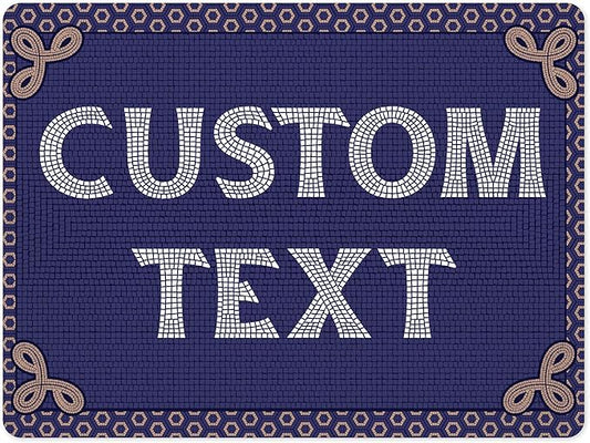 Custom Sign, Custom Street Sign, 11 Font Colors, 13 Font Styles, 4 Hole Options by MySignCenter