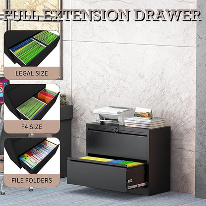 mysteeldepot 2 Drawer Lateral File Cabinet - Image 5
