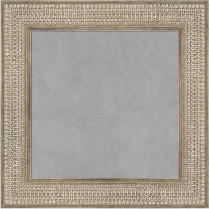 Amanti Art Silver Framed Magnetic Board 22x22 Small Vision Board by AmantiArt