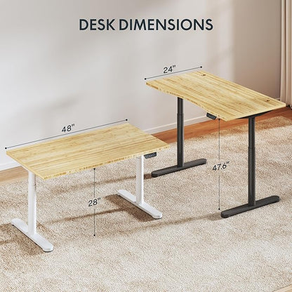 FLEXISPOT Bamboo Electric Standing Desk - Image 3