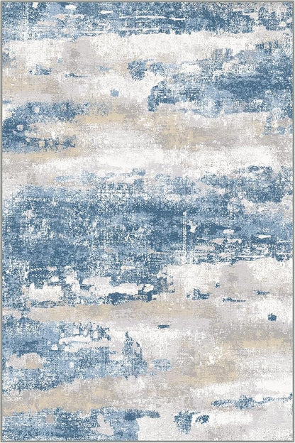 GENIMO No Crease Non Slip 6x9 Area Rugs - Image 9