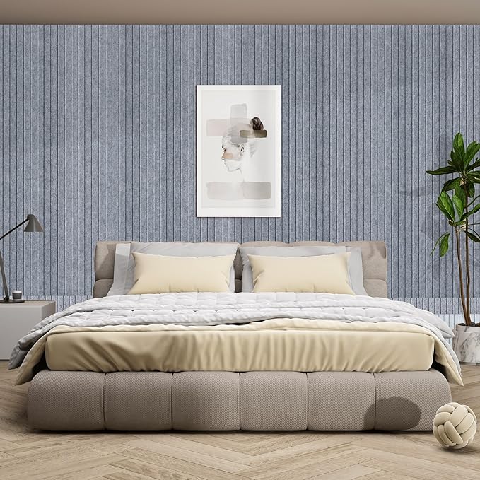 5 Pack Acoustic Panels, Premium Wall Sound Absorbing Panels, Decorative Sound - Image 6
