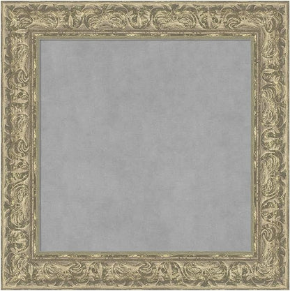 Amanti Art Silver Framed Magnetic Board 27x27 Medium Vision Board by AmantiArt