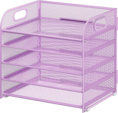 Cawukege 5 Tier Paper Organizer - Image 9