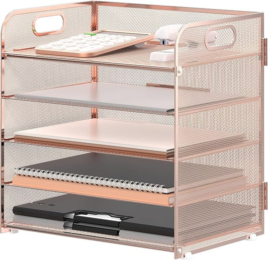 Supeasy 5 Trays Paper Organizer Letter Tray by SUPEASY