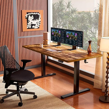ErGear Electric 71 x 30 inch Standing Desk Workstation, Large Sit Stand up Desk - Image 2