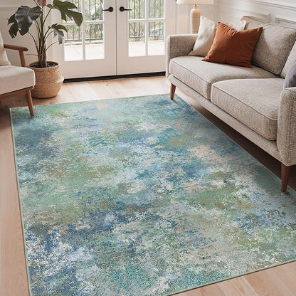 GENIMO Washable Rugs 5x7 Area Rugs by GENIMO
