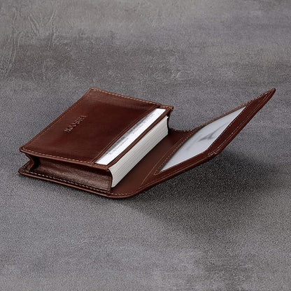 Leather Business Card Case Holder - Image 4