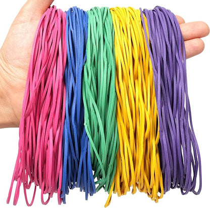 YOUOWO Rubber Bands Size #117A Multicolour 200g Strong Large Big Elastic Bands - Image 6