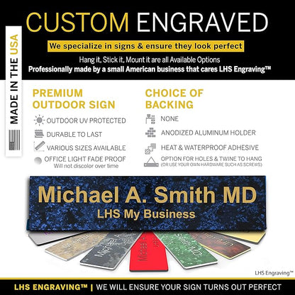 Custom Name Plate for Doors, - Image 2