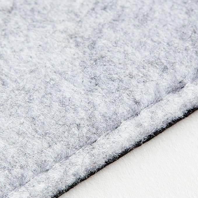 Wolvende Premium Felt Desk Mat | Large 15.75" x 36" | Multifunctional Desk Pad - Image 6