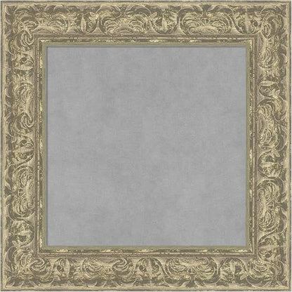 Amanti Art Silver Framed Magnetic Board 23x23 Small Vision Board by AmantiArt