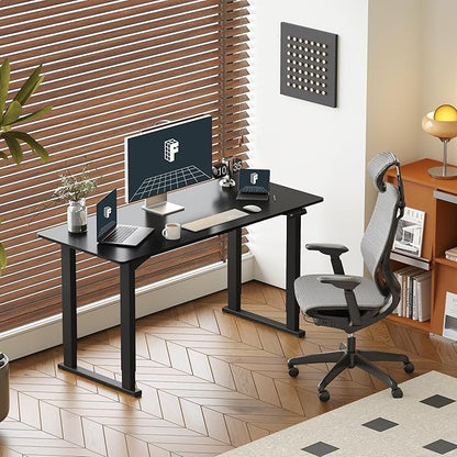 FLEXISPOT 4 Legs Standing Desk 63 x 28 Inch Electric Adjustable Height - Image 2
