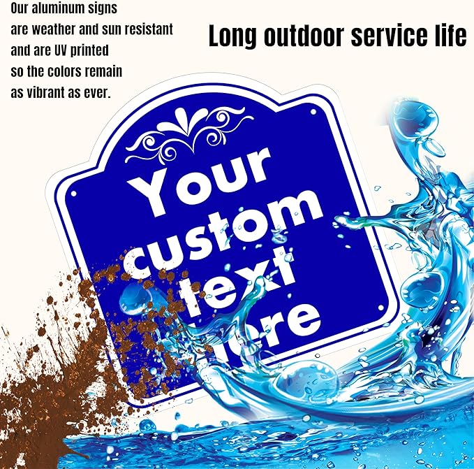 Customized Halloween Decorative Signs, Aluminum Weatherproof Metal Sign - Image 3