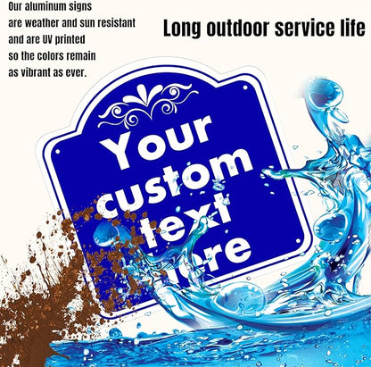 Customized Halloween Decorative Signs, Aluminum Weatherproof Metal Sign - Image 3