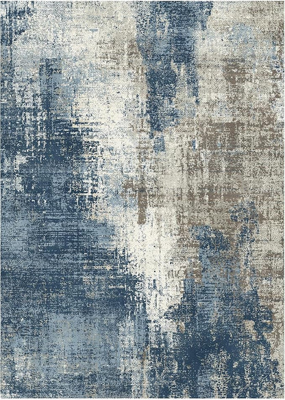 GENIMO Washable Area Rugs for Living Room, 10x12 Modern Non Slip Rugs, Low Pile - Image 3