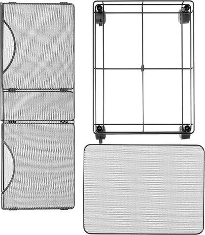 Safco Onyx Rolling Cart Desktop Tub File, Fits Letter-Size Hanging Folders - Image 3