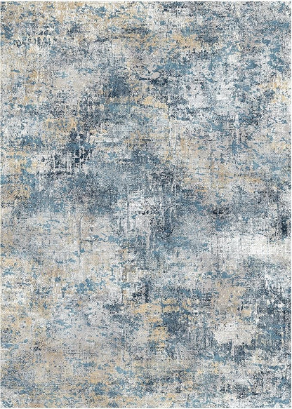 GENIMO Washable Area Rugs for Living Room, 8x10 Modern Non Slip Rugs, Low Pile - Image 3